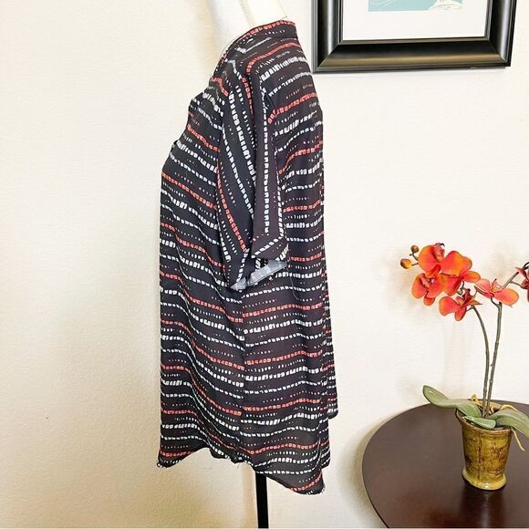 🍋 Women’s Split Neck Top No Brand Size XL - Picture 6 of 7